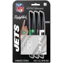 BIC BodyMark by, Temporary Tattoo Marker, NFL Series, Skin Safe, Brush Tip, Assorted Colors, 3-Pack with Stencils