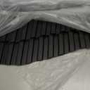 Art3d Slat Wall Panel, 3D Fluted Textured Panel 12-Tile 19.7 x 19.7in. - Cover 32 Sq.Ft., Black
