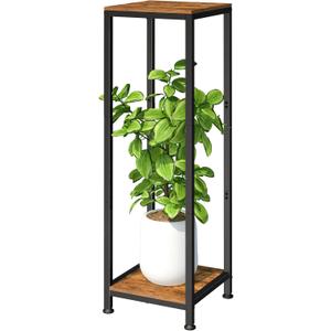 Lilybud--lily Plant Stand Indoor, 41'' Extra Tall Wood Plant Stands Heavy Duty Pedestal Stand for Indoor Outdoor, Modern Corner Flower Stand for Patio, Living Room, Balcony