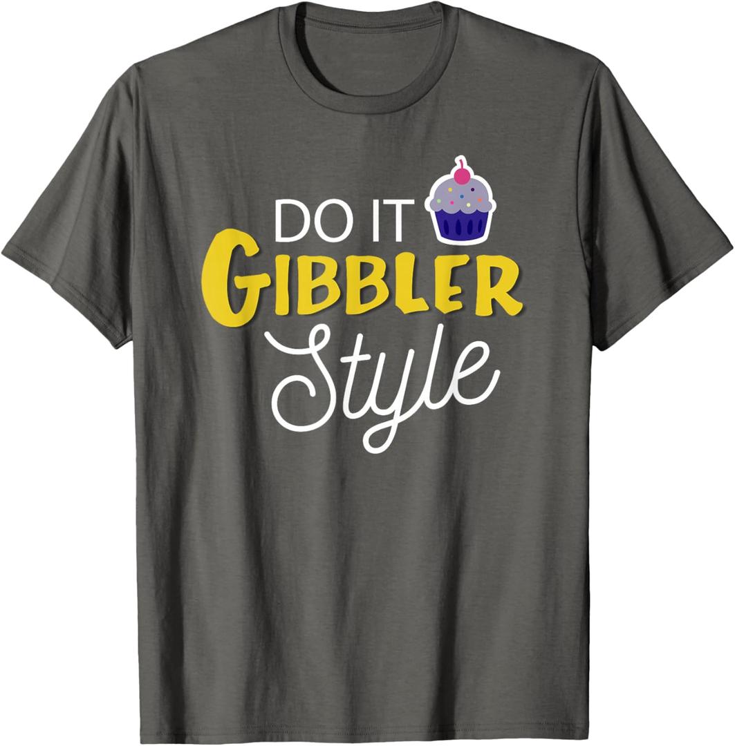 Funny Do it Gibbler Style T-Shirt, Gray, Small