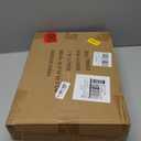 Trironsun Vintage Double Layer Bread Box for Kitchen Counter Bamboo Bread Storage Container Large Capacity Bread Storage Bin (Antique Blue)