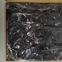 Stemless Rose Artificial Flower Heads, 200Pcs Black 1.97in Foam Roses for DIY Craft Wedding & Baby Shower Decoration