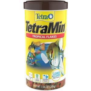 TetraMin Nutritionally Balanced Tropical Flake Food for Tropical Fish, 7.06 oz (pack of 1), BBD 12/27