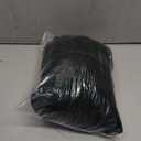 Genina Seat Covers for Dining Room Chair Seat Slipcovers Kitchen Chair Covers (Black, 4 Pcs)