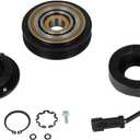ECCPP A/C Compressor Clutch 1999-2004 Fit for Jeep Grand for Cherokee 4.7L AC Clutch Kit (1521291)