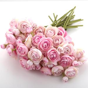 Embewhis 24 Stems Artificial Ranunculus Flowers - 96 Bloom Faux Silk Ranunculus Bouquet for Wedding Decorations, Home Dcor, Holiday Arrangements & Large Event Centerpieces (Mixed Purple)