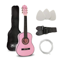 Music Alley 6 String Size 30inch Junior Classical Guitar (Pink), (MA-51)