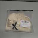 MakeMeChic Women's Textured Bow Knot Tank Top Crew Neck Sleeveless Slit Hem Crop Tops (Beige, XS)