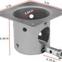 Fire Burn Pot and Hot Rod Ignitor Kit Replacement Parts for Traeger & Pit Boss Wood Pellet Grill Smoker, Fire Burner Pot with Screws and Fuse