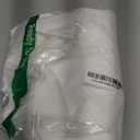 ALYVIA SPRING Extra Wide Fabric Shower Curtain Liner Waterproof - 108" x 72", Soft & Lightweight Wide Shower Curtain with Magnets, Machine Washable - 108x72, White