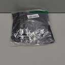 SweatyRocks Women's Long Sleeve Pointed Collar Button Down Shirts Dressy Casual Blouses (Medium, Black)