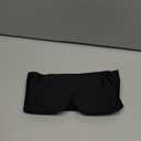 Sleep Mask ALASKA BEAR Wraparound Cool for Sensitive Sleeper Side or Back, Women and Men, Adjustable Headband Eye Mask and Earmuff Blindfold for Full Blackout, Upgraded w/o Buckles