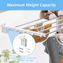 2 x NIIIYTYB 4Pcs Closet Shelf Brackets Wire End Bracket Holders for Closetmaid Shelving Wall Mount Support Hardware with Plastic Caps Closet Shelf Bracket Set for Rubbermaid Closet System