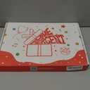 LED Drawing Board -13.7'' X 10" Doodle Glow Board for Christmas Gift, Room/Store/Festival,etc. with 4 Modes & 7 Colors, LED Glow Drawing Board with Adapter, 7 Markers & Tracing Paper