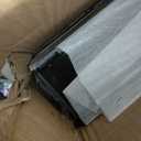 Eastrexon 6-bin Overhead Garage Storage Rack, Ceiling Storage Racks Heavy Duty, Powder Coated Tote Storage Rack for Garages, Sheds, Storerooms (7 PCS, for 6 Bins)