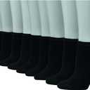 Hanes Women's Value, No Show Soft Moisture-wicking Socks, (5-9)