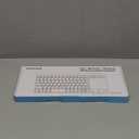 Wireless Bluetooth TouchPad Keyboard with Multi-Device Keyboard for Windows, Laptop, Tablet, Windows, Android, Chrome OS