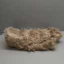 Ashler Faux Fur Rug, Fluffy Shaggy Area Rug Ultra Soft 2 x 6 Feet Sheepskin Fur Rug, Beige Fuzzy Rug Machine Washable Shag Rug, Nursery Decor Throw Rugs for Bedroom, Kids Room, Living Room