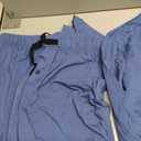 BAMBOO COOL Men's Short Pyjamas Short Sleeve Shirts, Sleep Sets with Pockets, Soft Loungewear, Breathable Pijama, Moisture Wicking, Fresh and Dry, Medium, Blue