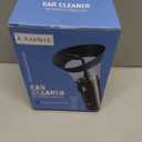 KAUGIC Manual Ear Wax Cleaner Safe, Comfortable & Easy to Use Seamless One-Hand Operation, Black