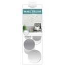 Blue Moon Studio Silver Circle Wall Mirror - 14 Pc Pack 