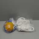 Inflatable Shampoo Basin, Portable Shampoo Bowl with Neck Support Drain Hose for bedridden People, Shampoo Sink for Those Elderly Disabled Pregnant Women Injured (Cream White)