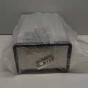 Stainless Steel Bathroom Trash Can with Swing Lid,4gallon Small Metal Garbage can Trash Bin Wastebasket for Office Bedroom Powder Room (Stainless Steel)