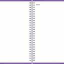Brownline 2025 DuraFlex Weekly Planner, Appointment Book, 12 Months, January to December, Twin-Wire Binding, 11" x 8.5", Purple (CB950V.PUR-25)