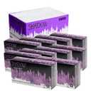 Adenna SHADOW Disposable Nitrile Gloves  6 Mil, Medical Grade Exam Rubber Glove with Textured Grip, Non-Latex & Powder-Free, Case of 1000, Medium, Black