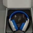 Redragon H848 Wireless Gaming Headset - Lightweight - 7.1 Surround Sound - 40MM Drivers - Detachable Microphone - Multi Platforms for PC, PS5/4/3, Switch, Mobile (Blue)