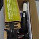 Sun Joe HJ604C Cordless Grass Shears and Hedge Trimmer, 2-in-1 Handheld Shrub Trimmer, 7.2V Lithium-Ion Battery, 1250 RPM Steel Blades, Charger Included