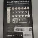 Ufree Beard Trimmer for Men, Electric Razor Shaver, Cordless Hair Clipper Shaving Kit for Mustache Body Nose Ear Hair Facial, Adjustable Beard Grooming Kit Birthday Gifts for Men (Bronze)