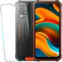 Glass for Blackview BV4800/Oukitel C50/C51/UMIDIGI G9 5G/A75x/Hisense H72 Pro Screen Protector Tempered Galss [2-Pack] Transparent