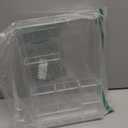 8-Section Clear Drawer Organizer, Large Acrylic Drawer Divider Tray for Desk,Bathroom,Office Makeup,Junk, Plastic Drawers Organizer 13.7" x 8.7" x 2" (8-Section)