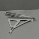 Multifunction Magic Broom, Squeegee Broom for Floor, Rubber Silicone Broom for Floor Cleaning, Magic Broom Sweeper for Living Room, Kitchen, Bathroom-Easy Dry The Glass (Grey, 54 INCH)