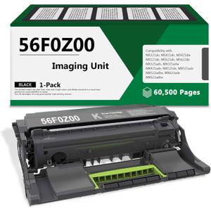 56F0Z00 Black Imaging Unit(1-Pack) - Compatible 56F0Z00 Imaging Unit Replacement for Lexmark B2442dw B2338dw MS321dn MS421dn MS421dw MS521dn MS622de MX321adn Printer