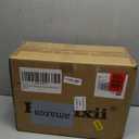 Beionxii Bathroom Light Fixtures Over Mirror, 3 Light Matte Black Vanity Fixtures with Clear Glass Shade, Bathroom Vanity Light for Mirror Living Room Hallway, BX-VL02MB-3CG