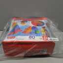 MEGA BLOKS First Builders Toddler Blocks Toys Set, Big Building Bag with 80 Pieces and Storage, Blue, Ages 1+ Years