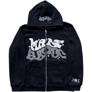 Y2k Hoodies Puff Print Hoodie Grunge Graphic Zip Up Hoodies Y2k Jacket Hip Hop Streetwear Aesthetic Sweatshirts (Medium, 1-black) Y2k Hoodies Puff Print Hoodie Grunge Graphic Zip Up Hoodies Y2k Jacket Hip Hop Streetwear Aesthetic Sweatshirts (Medium, 1-black)