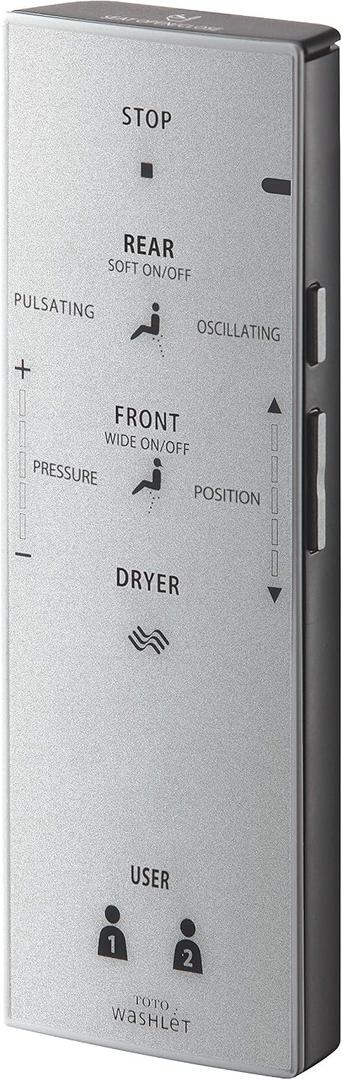TOTO TTHU9489 Replacement Remote Control Assembly for S350E Washlet N/A