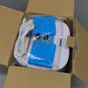 Mini Air Conditioner, Rechargeable Built-in Battery, Portable Evaporative Air Cooler w/Remote, 7H Auto-off, Water Tank & 2 Ice Packs & 2 Sprays, Personal Cooling Fan For DesktopRoom/Outdoor, White