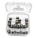 Carbon-14 6.3A, 6.3A Fuse, 6.3A250V, 6.3A250V Fuse, F6.3A250V Fuse, F6.3A Fuse, F6.3A Fuses, F6.3A250V, 6.3A Fuses, F6.3A Fuses, 6.3A Fast Blow Fuse, 6.3A Glass Quick Fast Blow Fuse, 5 * 20mm(20pcs)