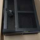 Foldable 5-Step Dog Stairs for Cars, Trucks & SUVs  Heavy-Duty Carbon Steel Pet Ladder Supports 230LB, Non-Slip Metal Mesh, Joint-Friendly Portable Ramp for Large & Small Dogs