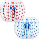 2PCS Inflatable Bumper Balls, 5Ft Human Hamster Ball, Zorb Ball for Adults or Children, Bubble Soccer for Sport Time