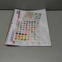 Wall Calendar 2025-2026 January 2025 to June 2026-18 Months Calendar 14.7 x 11.5 In, Thick Paper, Ruled Blocks, Holidays, Notes, Julian Dates, with Creative sticker, Gift for Christmas New Year