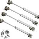 4 Pcs 100N/ 22.5lb Gas Strut, Pneumatic Lift, Furniture Cabinet Door Stay, Hydraulic Gas Lift Spring Stay, Cabinet Lift Support, Cabinet Door Strut