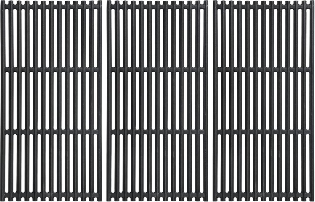 Grill Grates 17"x9 1/2" for Charbroil Commerical TRU Infrared 466242715 463242715 463242716 G533-0009-W1, Lowe's 606682, Walmart 555179228, Cast Iron Cooking Grate for Nexgrill 720-0882A, 3Pack
