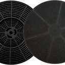 2 Pack CFK4 Ductless Range Hood Filter, Charcoal Filter Replacement Applicable for COSMO Rang Hood COS-5MU30/COS-5MU36 and SNDOAS Range Hood US0475BPB / US0475NBK,Diameter-7 inch