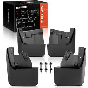 A-Premium Mud Flaps for Toyota Tundra 2022 2023 2024 2025 2026, No Drilling Required Mud Guards with Hardware Accessories, Set of 4 Front & Rear Splash Guards(Not fits SR Models)