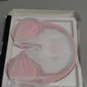 Wireless Gaming Headset, 7.1 Surround Sound, 2.4GHz USB Gaming Headphones with Bluetooth 5.4, 100H Battery, ENC Noise Canceling Mic, RGB Light, Wireless Headset for PC PS5 PS4 Mac Switch (Gray-Pink)